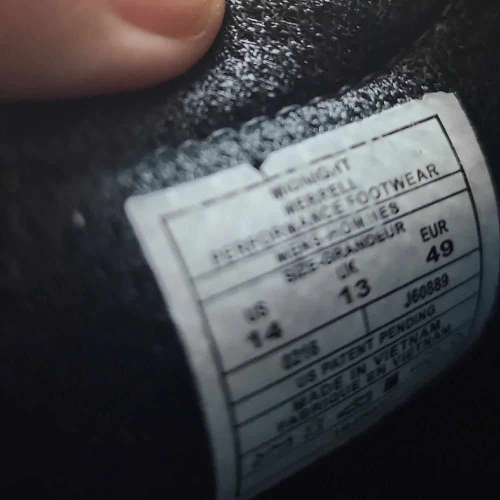 MERRELL | Men's Dual Density‎ Jungle Moc Midnight Leather Slip-On Loafers | 14